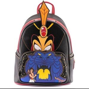 Loungefly NWT Disney Jafar Villains Scene Mini Backpack with Bold Colors